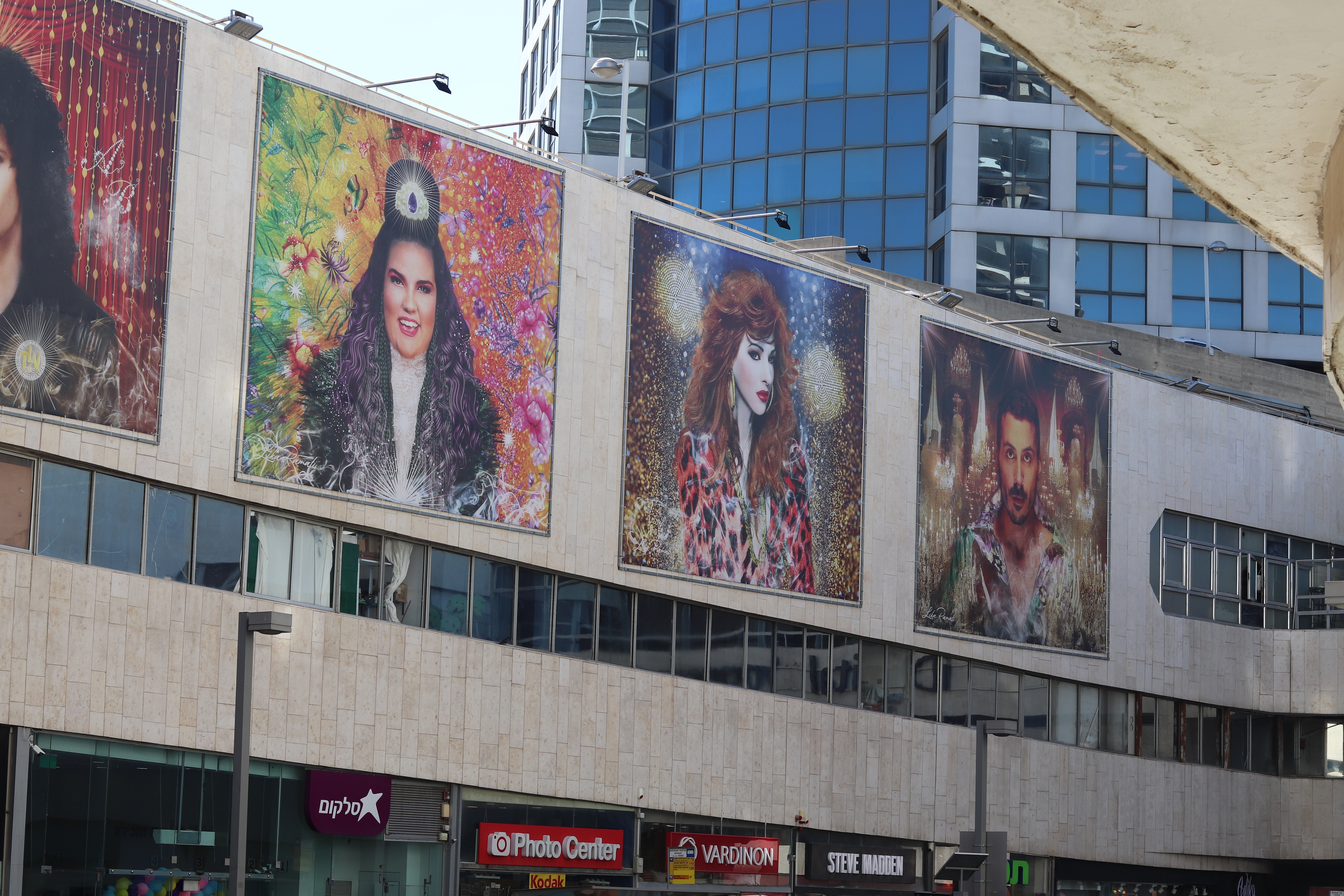 Public art celebrating Israel's Eurovision legacy