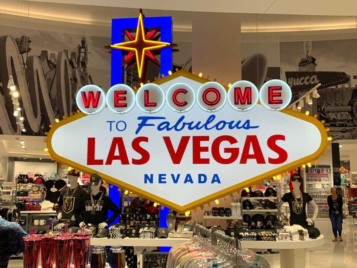 Las Vegas is a great place for shopping. 